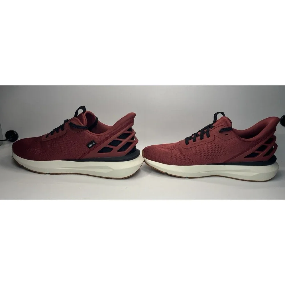 Kizik Mens Athens 2 Red Hands Free Sneakers Athletic Running Shoes Size 11.5